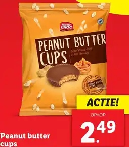 Lidl Peanut butter cups aanbieding