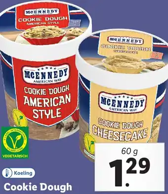 Lidl Cookie Dough aanbieding