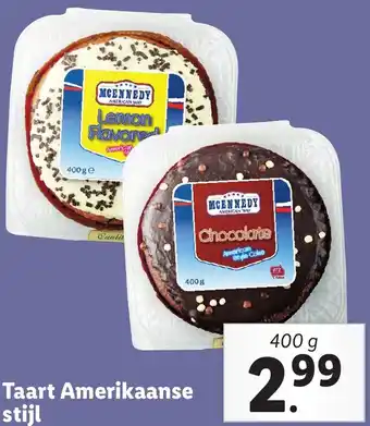 Lidl Taart Amerikaanse stijl aanbieding