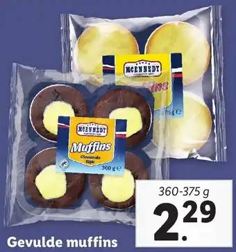 Lidl Gevulde muffins aanbieding