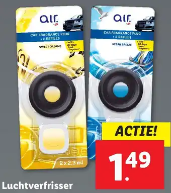 Lidl Luchtverfrisser aanbieding