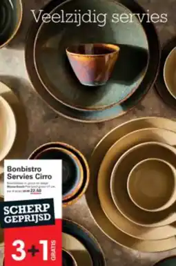 Sligro Bonbistro Servies Cirro aanbieding