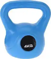 Bol.com Kettlebell Cement 4 kg - Cement Met Kunststof Coating aanbieding