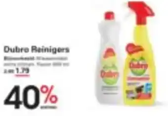 Sligro Dubro Reinigers aanbieding