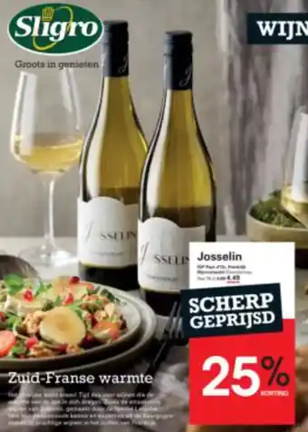 Sligro Sligro Josselin aanbieding