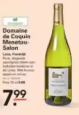 Sligro Domaine de Coquin Menetou Salon aanbieding