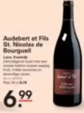 Sligro Audebert et Fils St. Nicolas de Bourgueil aanbieding