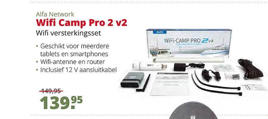Alfa Network Wifi Camp Pro 2 V2 aanbieding bij Teun Alfa Wifi Camp Pro 2 Reset