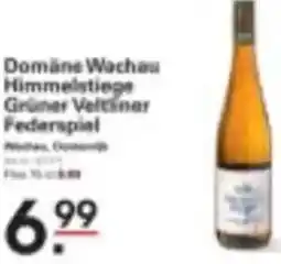 Sligro Domäne Wachau Himmelstiege Grüner Veltiner Federspiel aanbieding