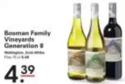 Sligro Bosman Family Vineyards Generation 8 aanbieding