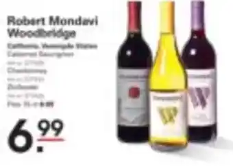 Sligro Robert Mondavi Woodbridge aanbieding