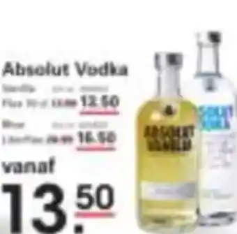 Sligro Absolut Vodka aanbieding