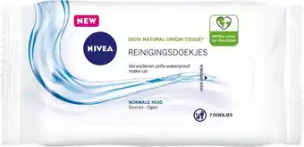 De Online Drogist Nivea 3-in-1 Verfrissende Reinigingsdoekjes 7ST aanbieding