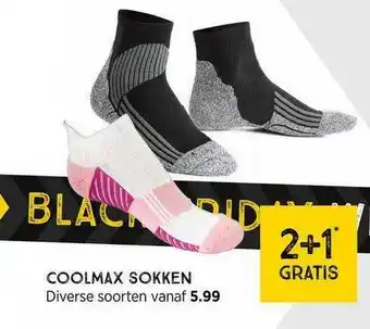 Xenos Coolmax Sokken 2+1 Gratis aanbieding