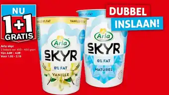 Hoogvliet Arla skyr aanbieding