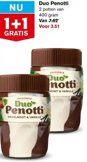 Hoogvliet Duo Penotti aanbieding