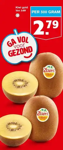 Hoogvliet Kiwi gold aanbieding