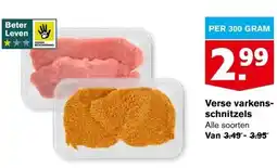 Hoogvliet Verse varkens- schnitzels aanbieding