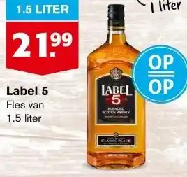 Hoogvliet Label 5 aanbieding