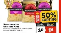 Vomar Voordeelmarkt Noordwoudse Geraspte Kaas aanbieding