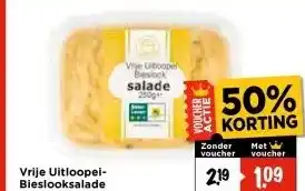 Vomar Voordeelmarkt Vrije Uitloopel- Bieslooksalade aanbieding