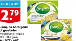 Hoogvliet Campina botergoud of grasboter aanbieding