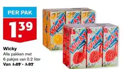 Hoogvliet Wicky aanbieding