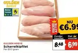 Vomar Voordeelmarkt GULDEN HOEVE Scharrelkipfilet aanbieding