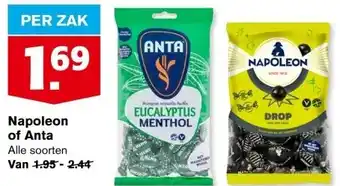 Hoogvliet Napoleon of Anta aanbieding