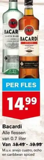 Hoogvliet Bacardi aanbieding