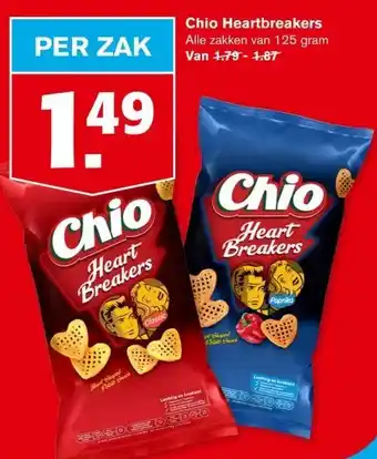 Hoogvliet Chio Heartbreakers aanbieding