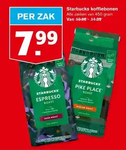 Hoogvliet Starbucks koffiebonen aanbieding