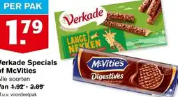 Hoogvliet Verkade Specials of McVities aanbieding