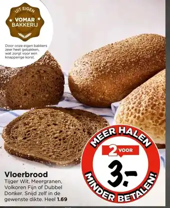 Vomar Voordeelmarkt Vloerbrood aanbieding