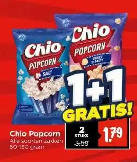 Vomar Voordeelmarkt Chio Popcorn aanbieding