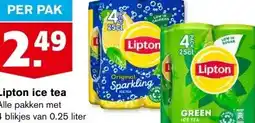 Hoogvliet Lipton ice tea aanbieding