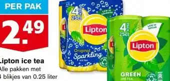 Hoogvliet Lipton ice tea aanbieding