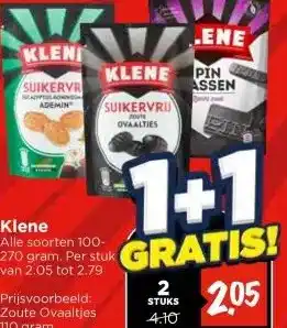 Vomar Voordeelmarkt Klene aanbieding