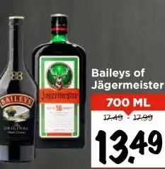 Vomar Voordeelmarkt Baileys of Jägermeister aanbieding