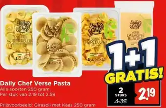 Vomar Voordeelmarkt Daily Chef Verse Pasta aanbieding