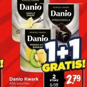 Vomar Voordeelmarkt Danio Kwark aanbieding