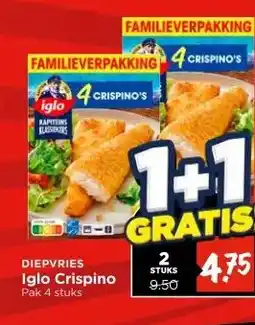 Vomar Voordeelmarkt DIEPVRIES Iglo Crispino aanbieding