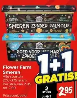 Vomar Voordeelmarkt Flower Farm Smeren aanbieding