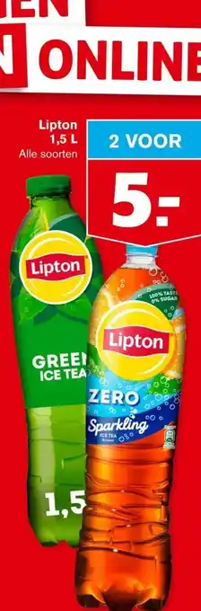 Hoogvliet Lipton aanbieding