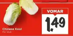 Vomar Voordeelmarkt Chinese Kool aanbieding