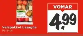 Vomar Voordeelmarkt Verspakket Lasagne aanbieding