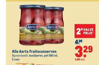 Makro Alle aarts fruitsconserven aanbieding