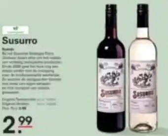 Sligro Susurro aanbieding