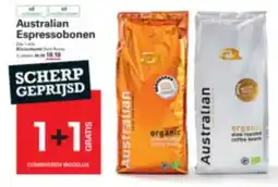 Sligro Australian Espressobonen aanbieding