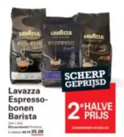 Sligro Lavazza espresso bonen barista aanbieding